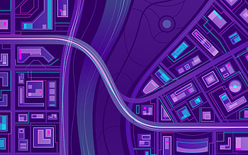 abstract aerial view, , abstract cityscapes, abstract map, creative, minimalism, city map HD wallpaper