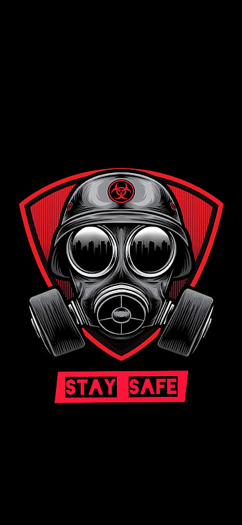 Stay safe, auto_part, gas_mask HD phone wallpaper