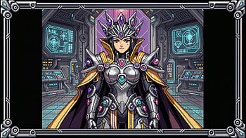 Galactic Queen Neo-Regal: Stellar Sovereign —, Sci Fi Queen, Woman Warrior HD wallpaper