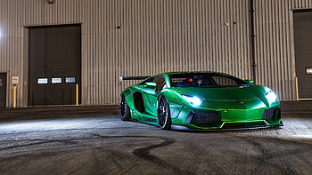 LP700-4 Liberty Walk, Lamborghini Aventador HD wallpaper