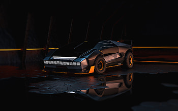 ArtStation Project, Lancia Stratos HD wallpaper