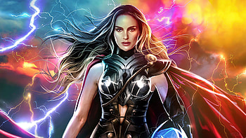 Female Mighty Thor, Jane Foster, Mjolnir art , Popular backgrounds HD wallpaper