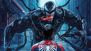 Spider-Man, Venom , Ethan Cunningham, posted HD wallpaper