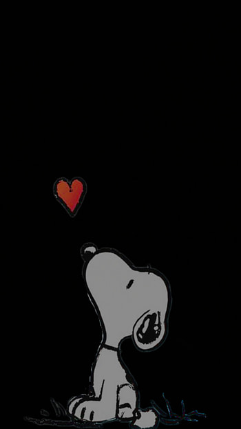 Snoopy, monochrome graphy, art HD phone wallpaper