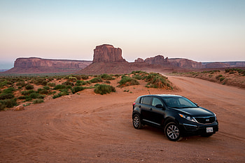 Sky, Canyon, Kia, Cars, Car, Side View HD wallpaper