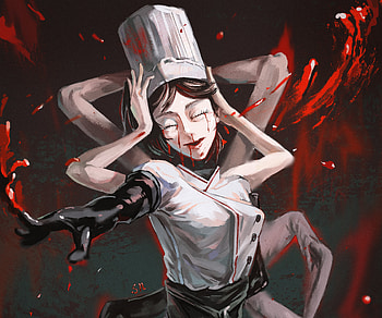 Falling Devil, Anime, Chainsaw Man HD wallpaper