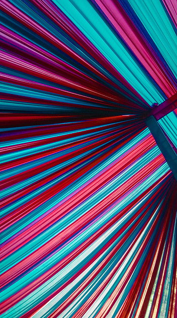 Multicolored, Motley, Lines, Minimalism, Neon, Illumination, Backlight, Stripes, Streaks HD phone wallpaper