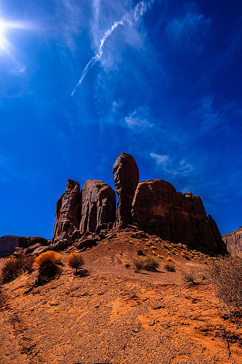 Nature, Stones, Sky, Sand, Rocks, Geological Formation HD phone wallpaper
