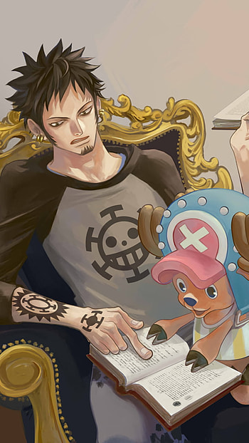 One Piece Duo: Trafalgar Law & Tony Tony Chopper , Tony Tony Chopper, Trafalgar Law, Anime, One Piece HD phone wallpaper
