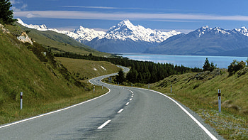 Landscape, Nature, Roads, Mountains, Lakes HD wallpaper