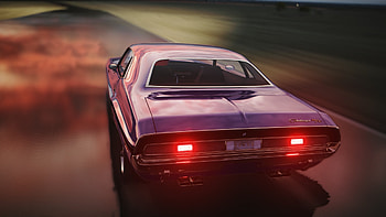 Assetto Corsa Dodge Challenger RT Willow Springs, video game, Willow Springs, Assetto Corsa HD wallpaper