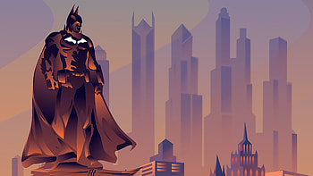 Batman 2020 City, batman, superheroes, artwork, artist HD wallpaper