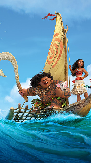 Moana (2022) movie HD phone wallpaper