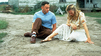 Robin Wright and Tom Hanks, Forrest Gump HD wallpaper