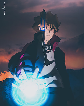 Boruto, naruto, sky, electric blue, boruto , anime HD phone wallpaper