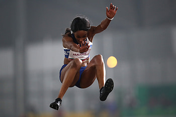 Chantel Malone, Long Jump HD wallpaper