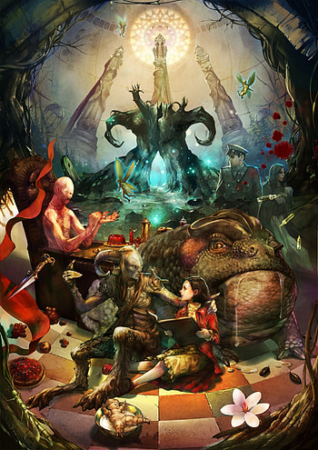 Pan's Labyrinth, Dark fantasy film, Captivating storyline, Magical creatures HD phone wallpaper