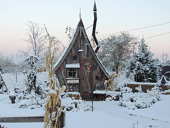 old house from rocky tocky, winter, old, snow, house HD wallpaper