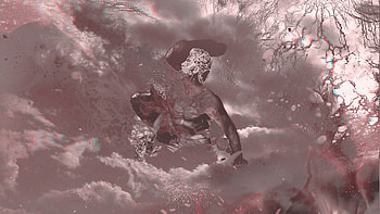 Vaporwave, Artistic, Statue HD wallpaper