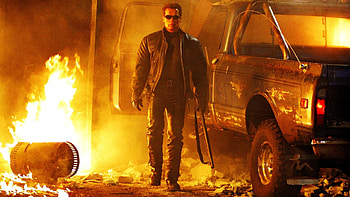 Terminator 3 film, Rebellion of the Machines, Rakuten TV, Sci-fi action HD wallpaper