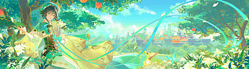 Venti: Breeze of Mondstadt — Genshin Impact, Genshin Impact, video game, boy, Venti (Genshin Impact) HD wallpaper