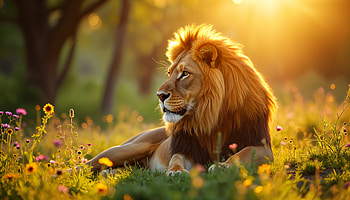 Majestic Lion in Ultra, lion, Wildlife, nature, Animal HD wallpaper