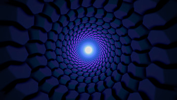 Purple Tunnel Swirl Art Pattern Abstraction Abstract HD wallpaper