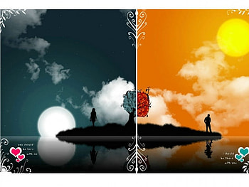 Missing You, absract, nature, people HD wallpaper