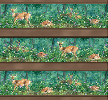 Pattern, art, abraham hunter, collage, brown, painting, green, deer, pictura, texture, wall HD wallpaper