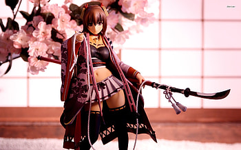 Warrior girl - Anime - HD wallpaper