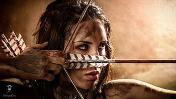 Lara Croft Portrait Cosplay, lara-croft, cosplay, games, artist, artwork, digital-art, deviantart HD wallpaper
