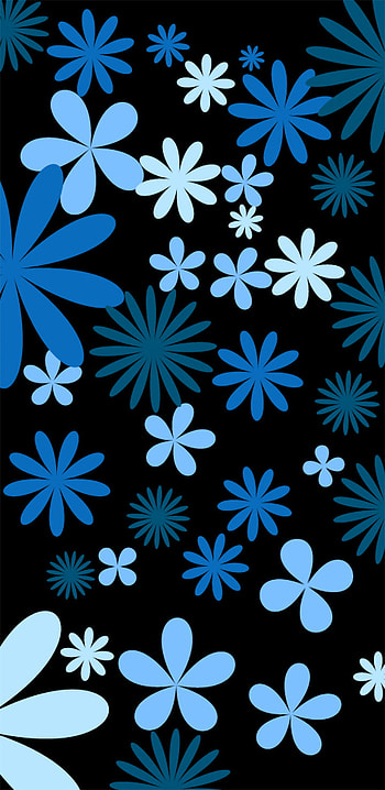 Blue Spring, aqua, white HD phone wallpaper