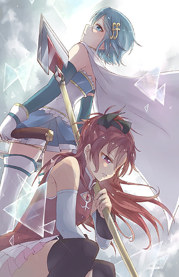Kyoko Sakura, Sayaka Miki, Album, Imgur HD phone wallpaper