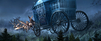 Harry Potter, Harry Potter And The Goblet Of Fire, Pegasus, Movie, Carriage HD wallpaper