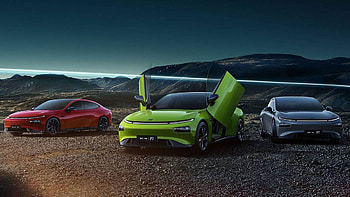 Trio, XPeng P7 Sedan HD wallpaper