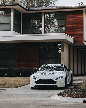 Aston Martin, Cars, Car, Front View, Aston Martin V8 Vantage, Aston Martin V8 HD phone wallpaper