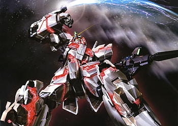 For > Gundam Unicorn HD wallpaper