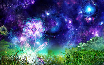 Abstract 3D, beautiful, flowers, abstract, 3g HD wallpaper