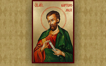 Apostle Bartholomew, Bartholomew, apostle, saint, icon HD wallpaper