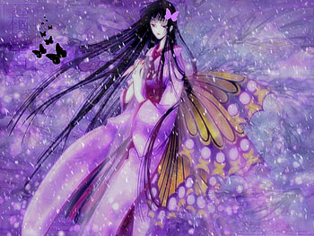 Junsui na yuki, yuuko, kimono, xxxholic, reichiinya HD wallpaper