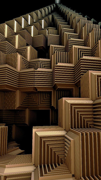 Assemblage, Geometric Cubes HD phone wallpaper