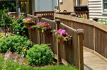 Summer Decor, amazing summer, summer fence, pretty summer, scenic summer HD wallpaper