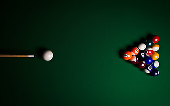 Break shot, Billiards HD wallpaper