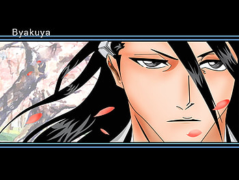 Byakuya, soul reaper, byakuya kuchiki, bleach, sanbone zakura HD wallpaper