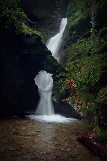 Nature, Water, Rock, Waterfall, Break, Precipice, Flow, Stream HD phone wallpaper