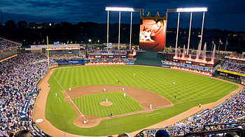 Kauffman Stadium, Kansas City Royals HD wallpaper