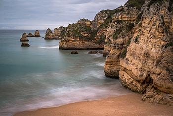 Nature, Sea, Beach, Rocks, Coast, Cliff HD wallpaper
