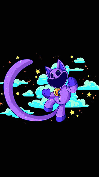 Poppy Playtime CatNap Theme Mobile, video game HD phone wallpaper