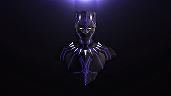 Black Panther Glory, black-panther, superheroes, artist, artwork, digital-art HD wallpaper