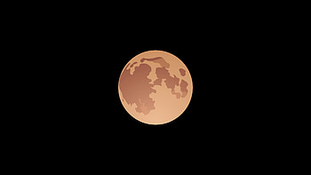 Moon Vector , moon, artist, artwork, digital-art, vector, deviantart HD wallpaper